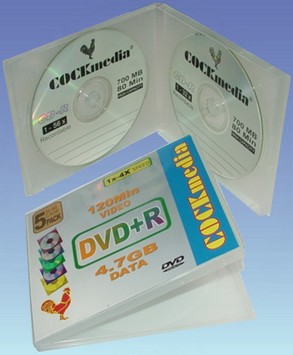 2er-PP CD/DVD Hüllen <b>25 Stck.</b>