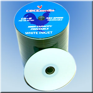COCKmedia CD-R <b>white-printable</b> 700 MB 52x - <b>100er Folienspindel</b> COCKmedia CD-R <b>white-printable</b> 700 MB 52x - <b>100er Folienspindel</b>