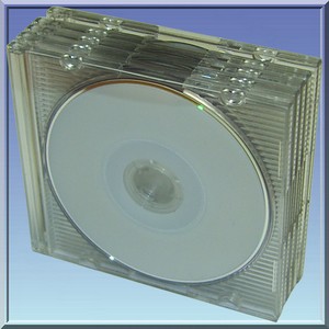 COCKmedia DVD-R 1.4 GB, 8 cm, 4x, Printable - <b>10 Stck. im SlimCase</b>