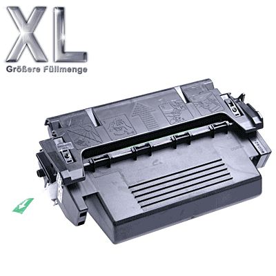 Premium Tonerkartusche<br>für HP und Canon LaserJet Drucker, <b>XL Füllmenge</b>