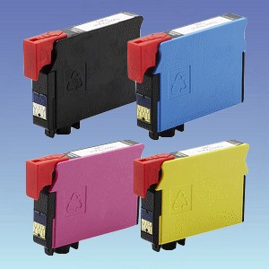 4er Patronen-Set für <b>EPSON Stylus D/DX</b> Drucker