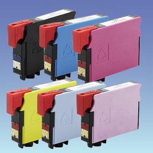 6er Patronen-Set für <b>EPSON Stylus Photo </b> Drucker