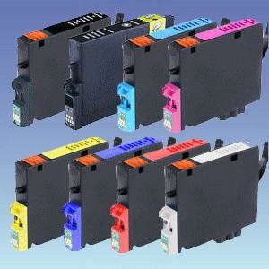 8er Patronen-Set für <b>EPSON Stylus Photo R800 </b> Drucker